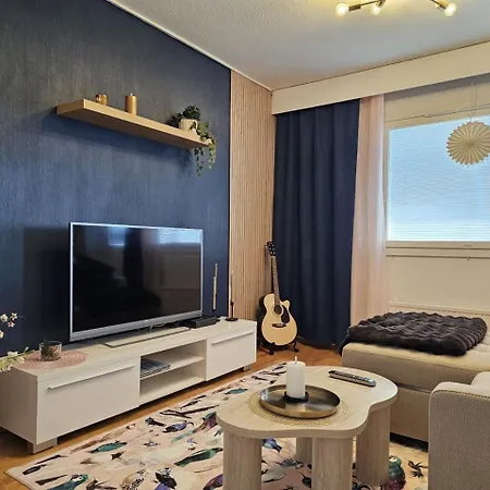 Apartment Laponia | Colourful Nordic Home With Private Sauna