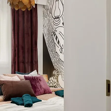 Laponia | Colourful Nordic Home With Private Sauna Apartment *